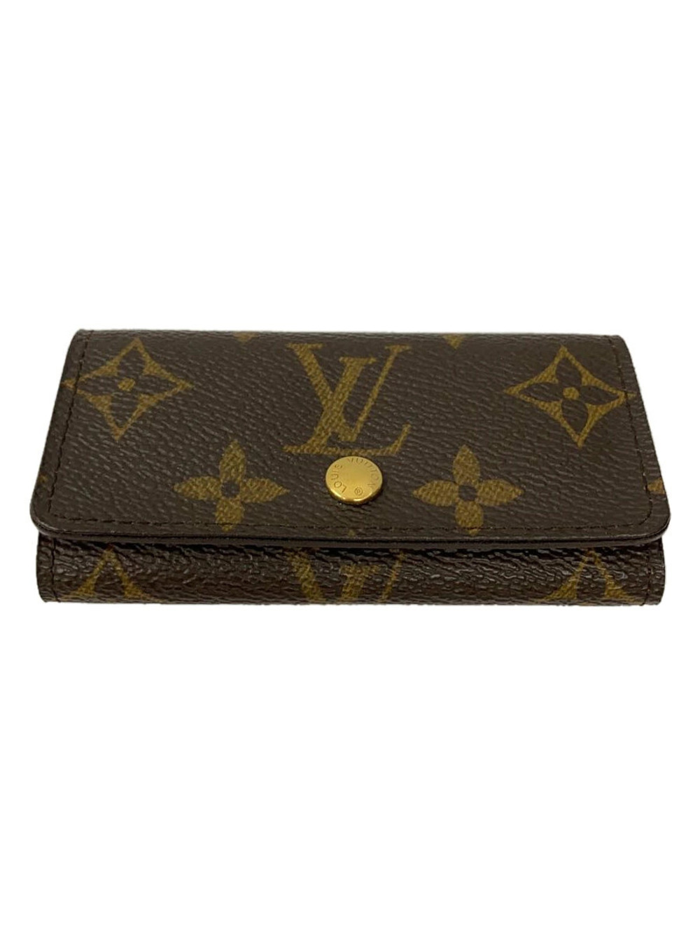 LOUIS VUITTON Multicles Monogram Canvas Leather Brown All over